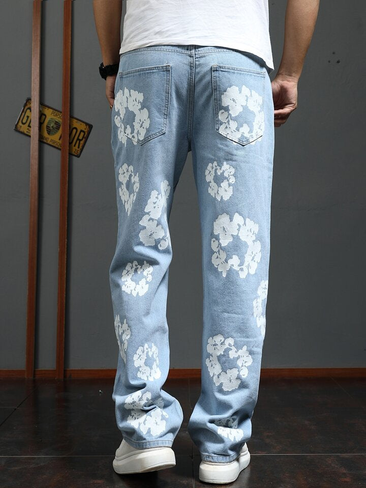 Pantalons en jean  Denim Tears Bleu