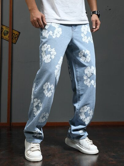 Pantalons en jean  Denim Tears Bleu