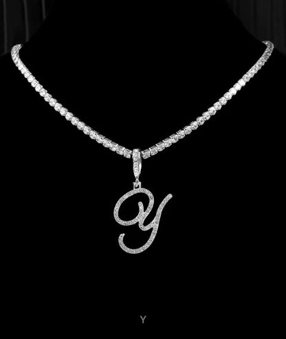 Collier Pendentif Lettre 💎