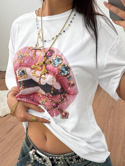 Haut Vintage Street wear femme