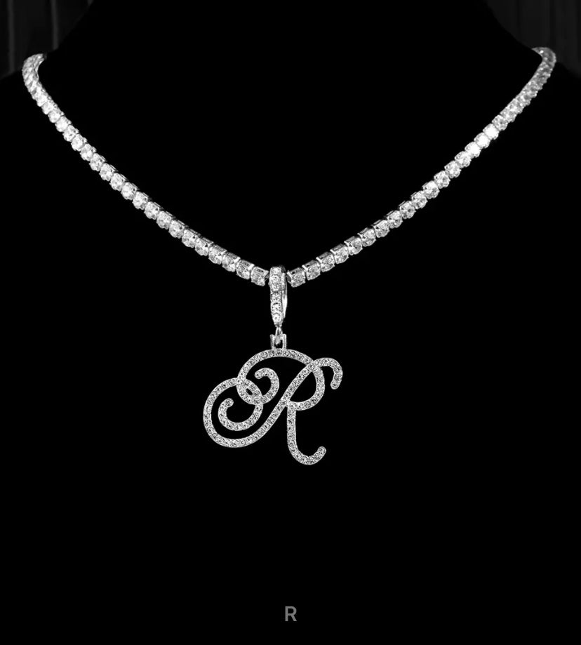 Collier Pendentif Lettre 💎