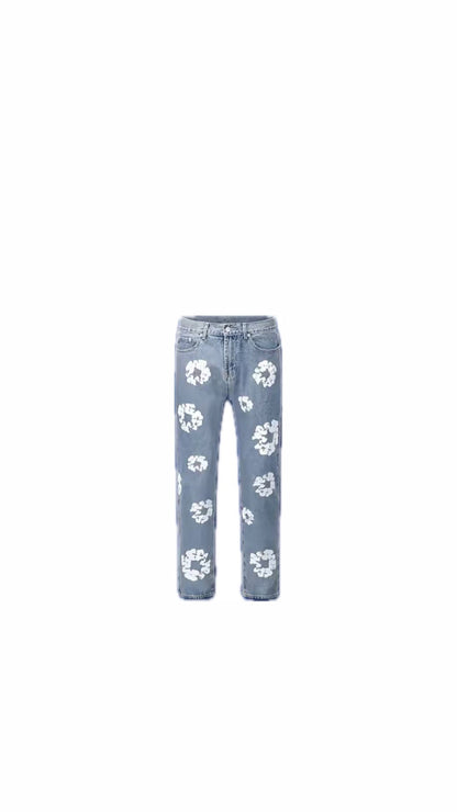Pantalons en jean  Denim Tears Bleu