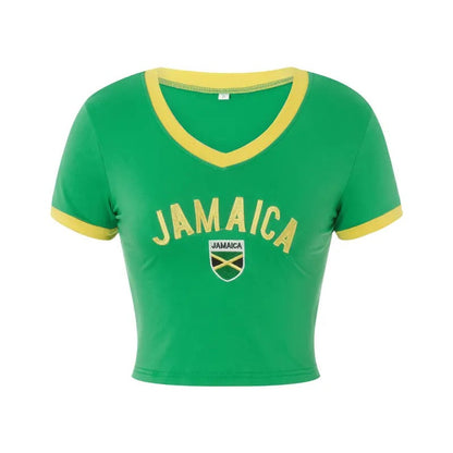 Jamaica Shirt Girl ! 🇯🇲