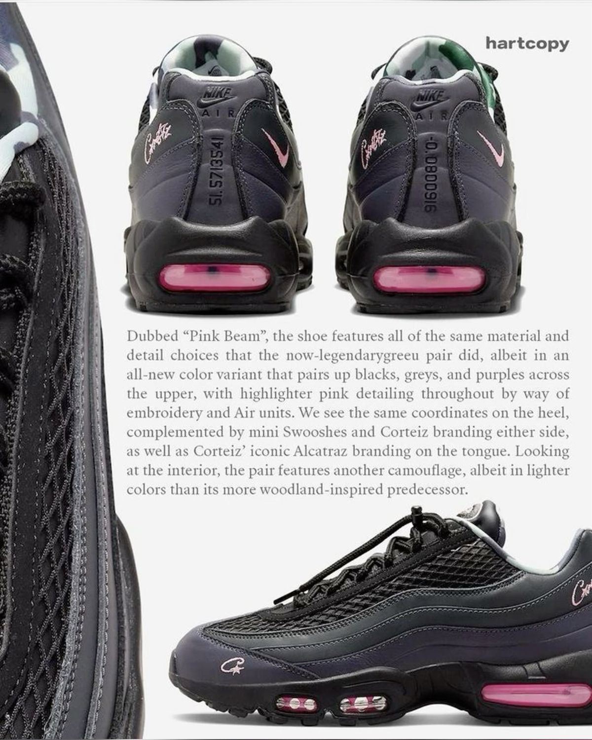 Basket Air max 95 X Crtz! Edition limite