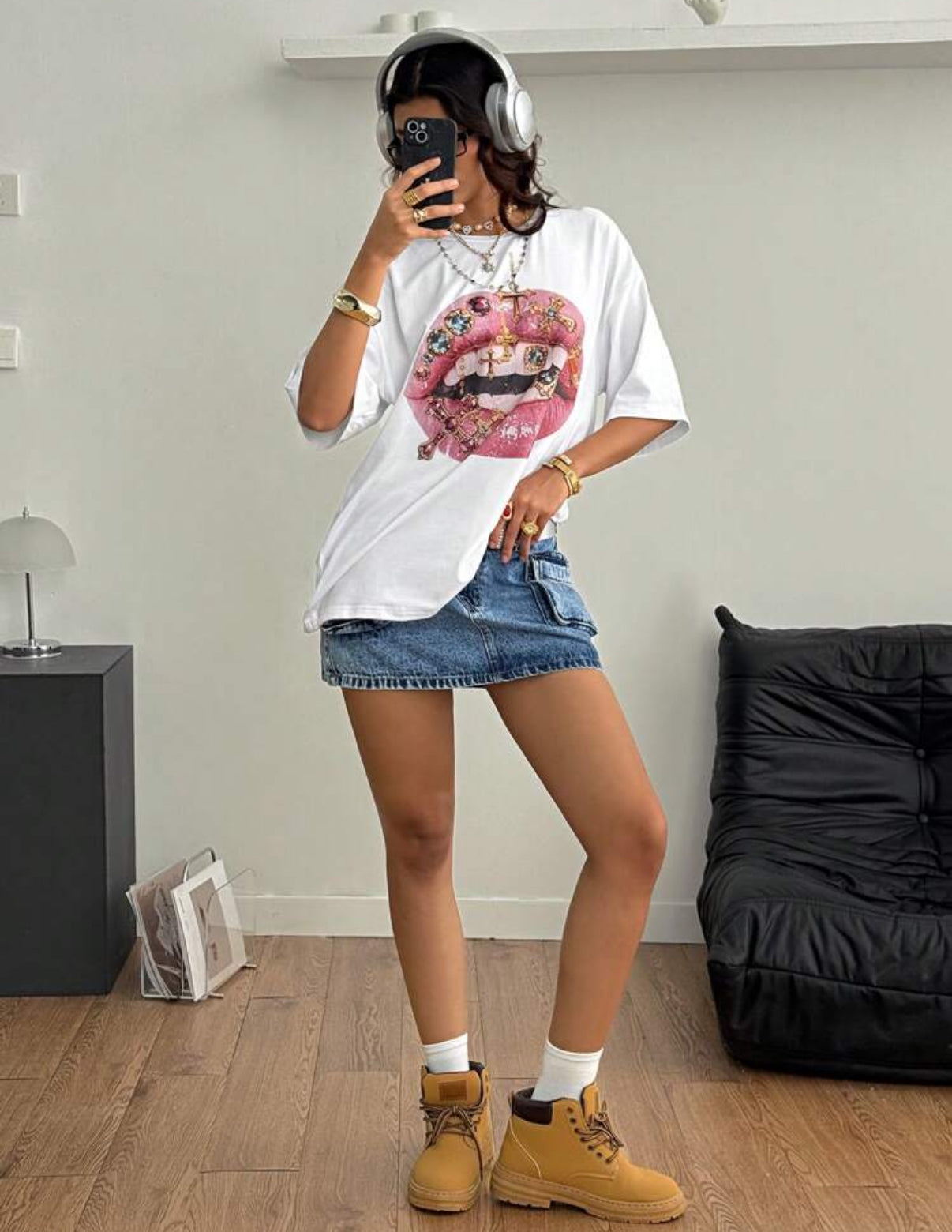 Haut Vintage Street wear femme