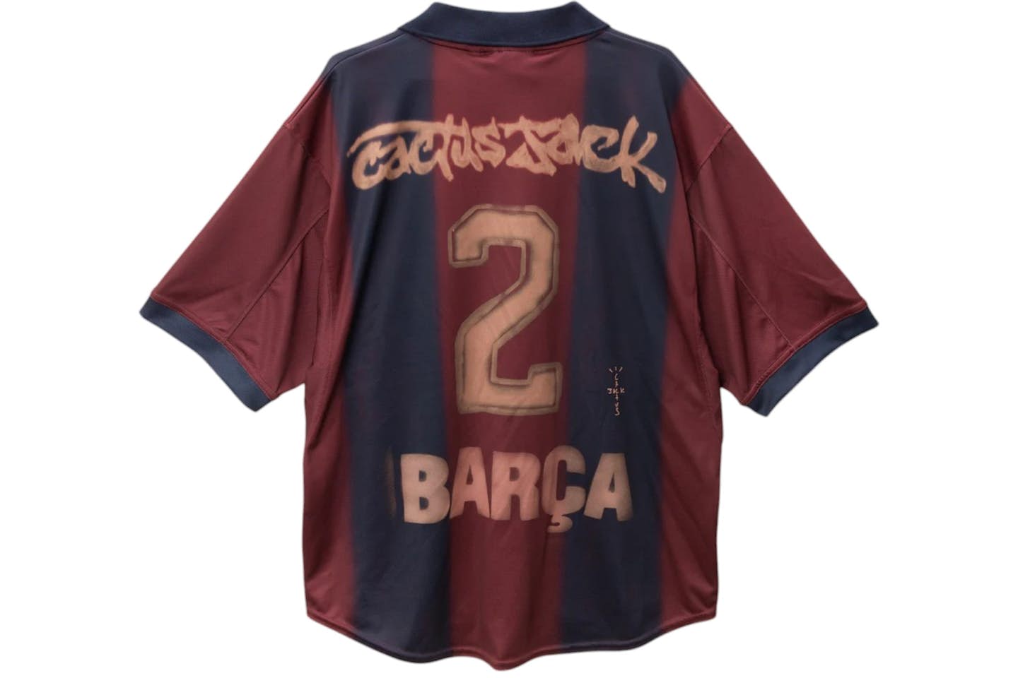 T-shirt Travis scott x Barça