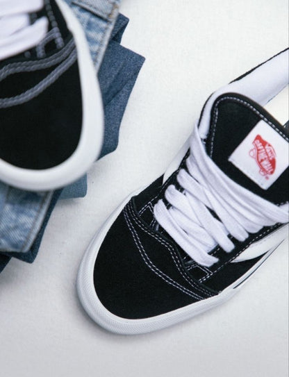 vans knu skool black