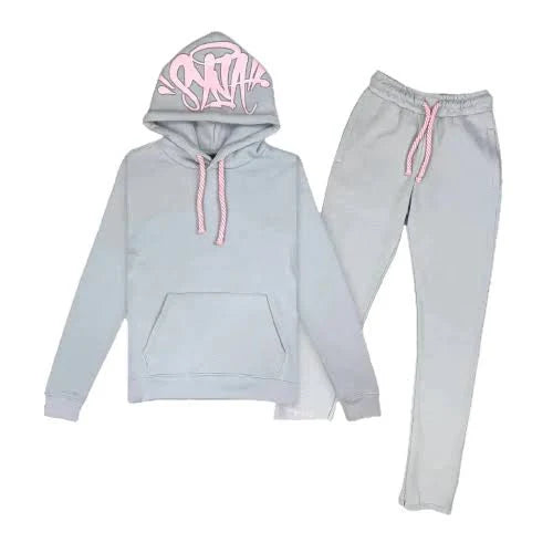 Survêtement Syna World Logo - Gris / Rose L